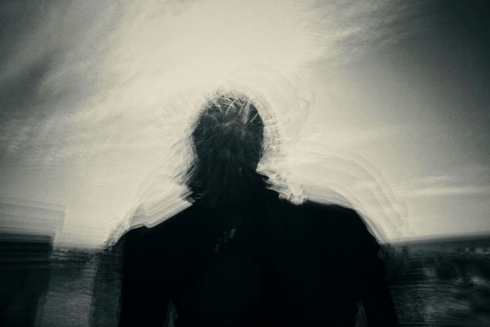 silhouette of unknown individual